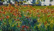 Poppies in France Robert William Vonnoh